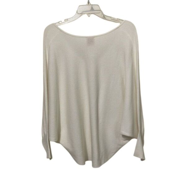 Kerisma Ryu White Knit Dolman Sleeve Sweater Womens Size S/M - Picture 5 of 9